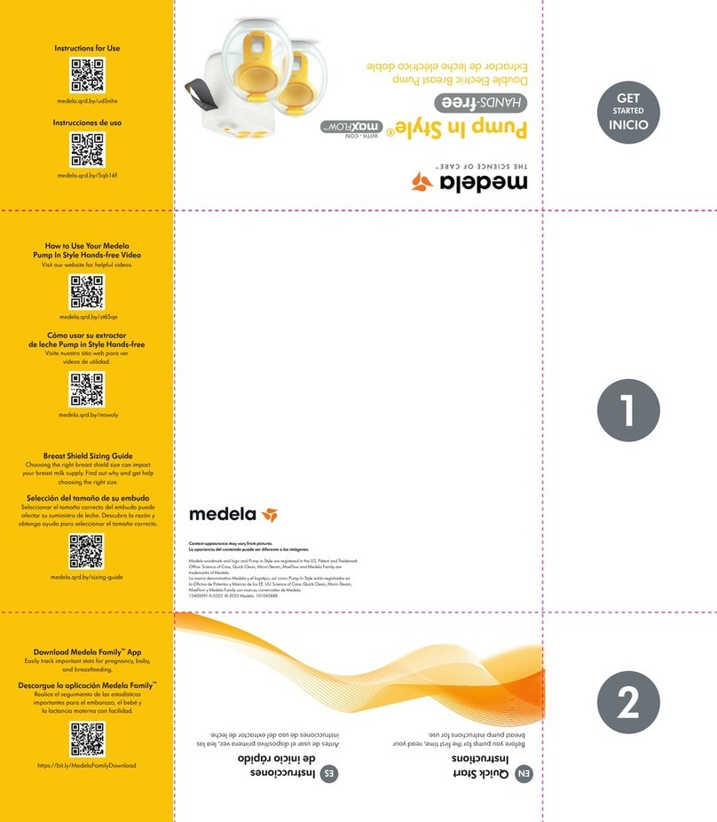 Medela Pump In Style User manual