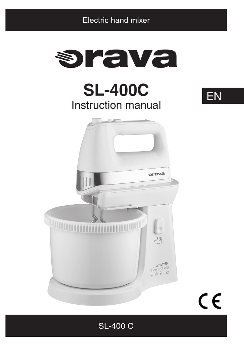 Orava SL-400C instruction manual