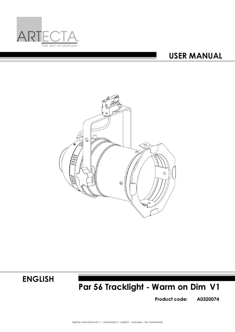Artecta A0320074 User manual
