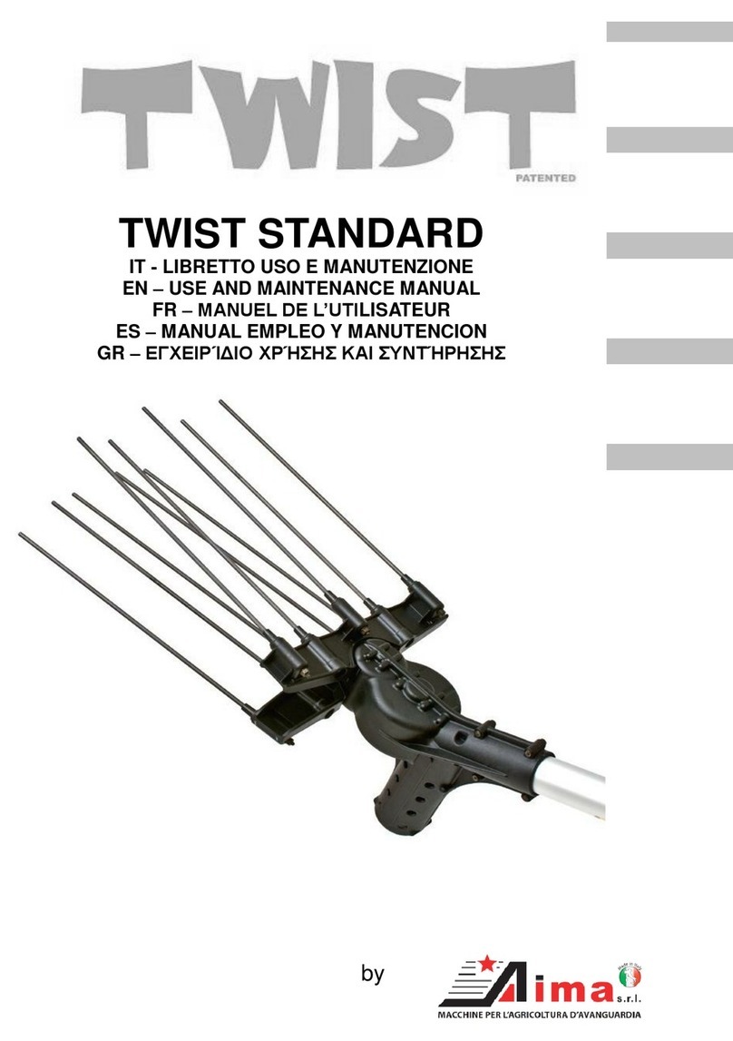 AIMA TWIST STANDARD Use and maintenance manual