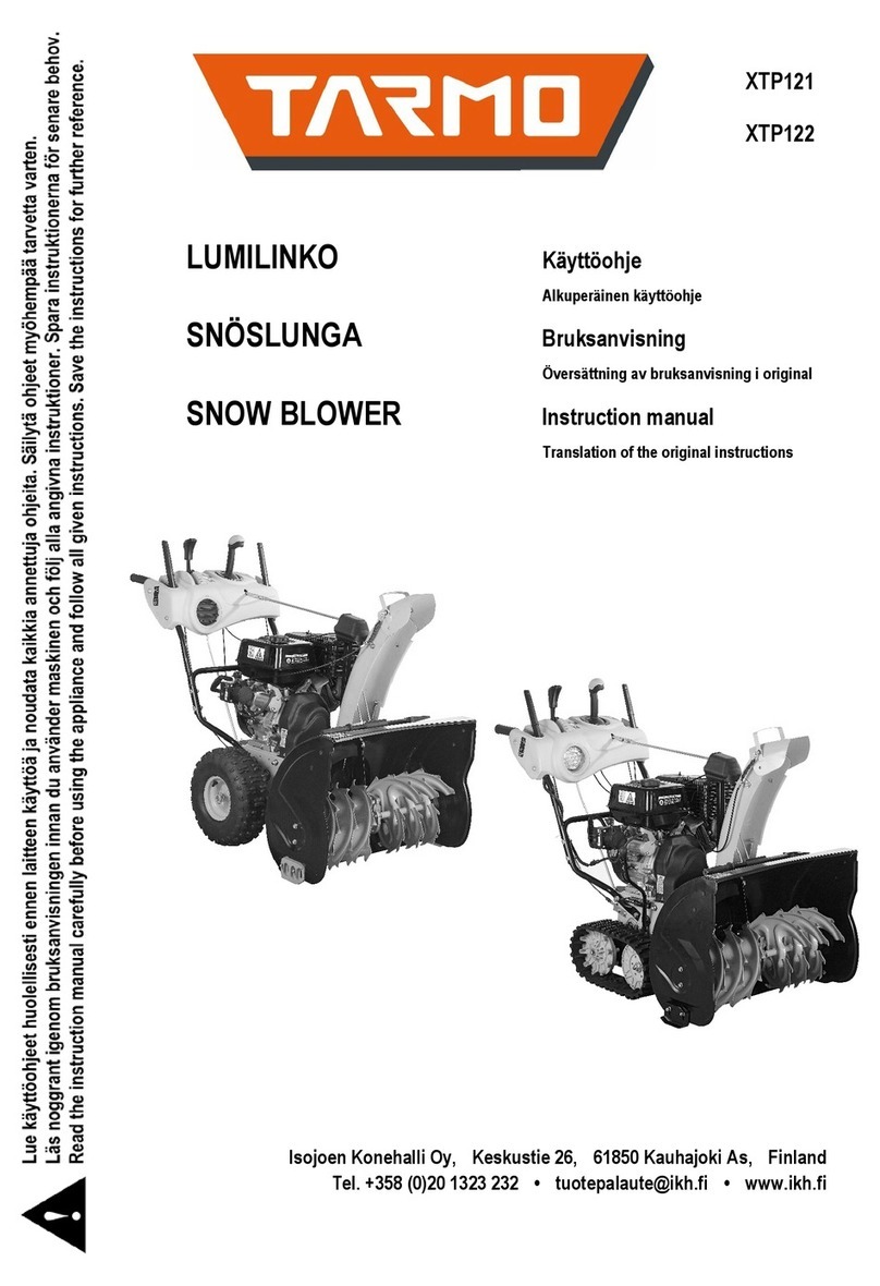 Tarmo XTP121 instruction manual