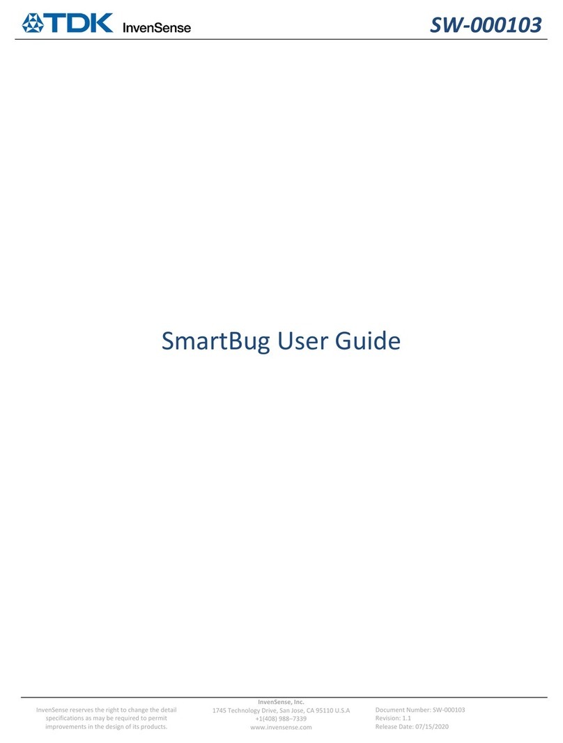 TDK SmartBug MD-42688-P User manual