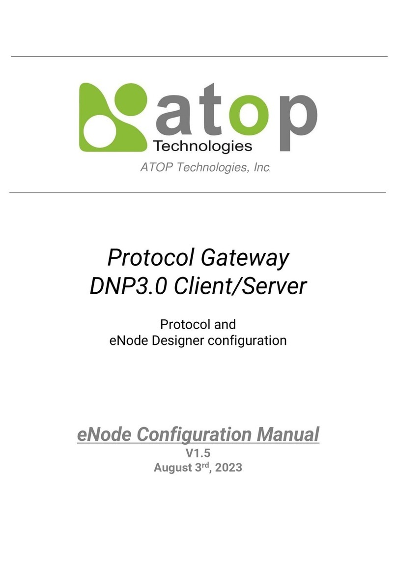 Atop PG5901B Series Instruction sheet