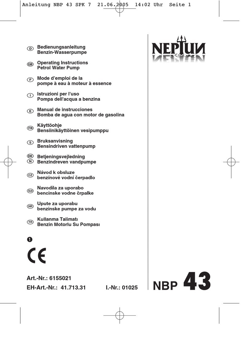 Neptun NBP 43 User manual