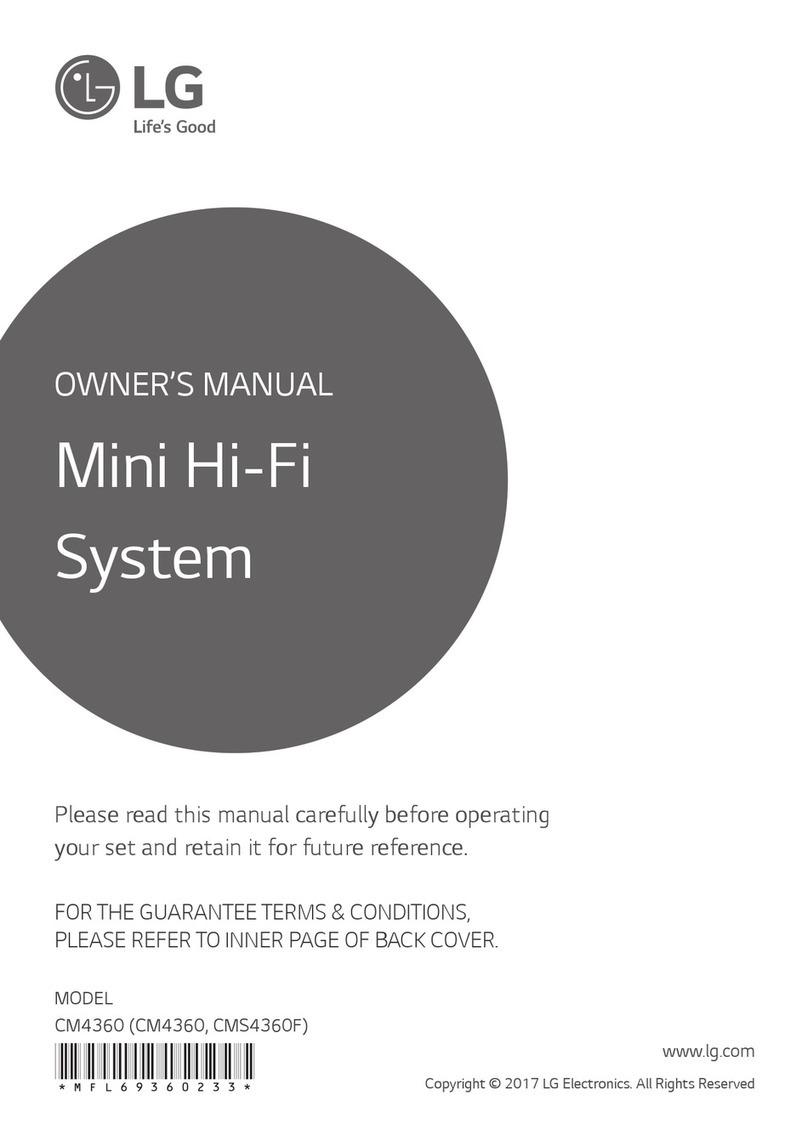 LG CMS4360F User manual