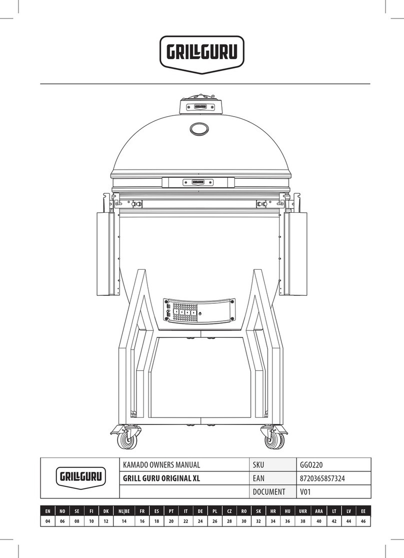 GRILL GURU GGO220 owner's manual