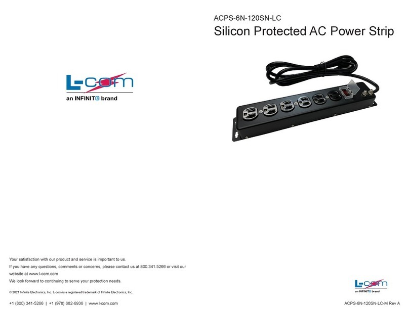 l-com ACPS-6N-120SN-LC quick start guide l-com ACPS-6N-120SN-LC quick start guide