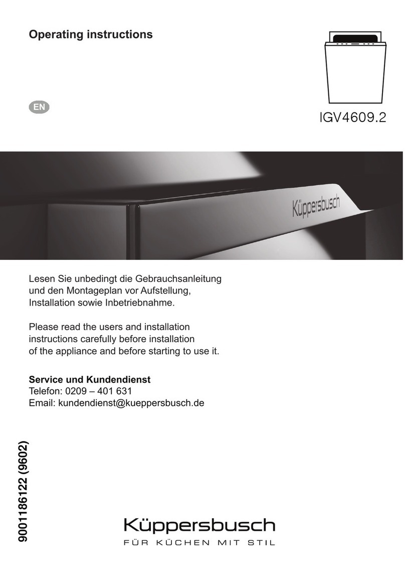 Kuppersbusch IGV4609.2 operating instructions Kuppersbusch IGV4609.2 operating instructions