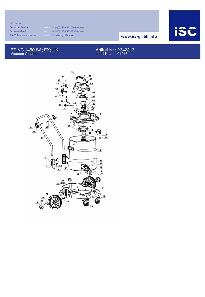 EINHELL BT-VC 1450 EX User manual