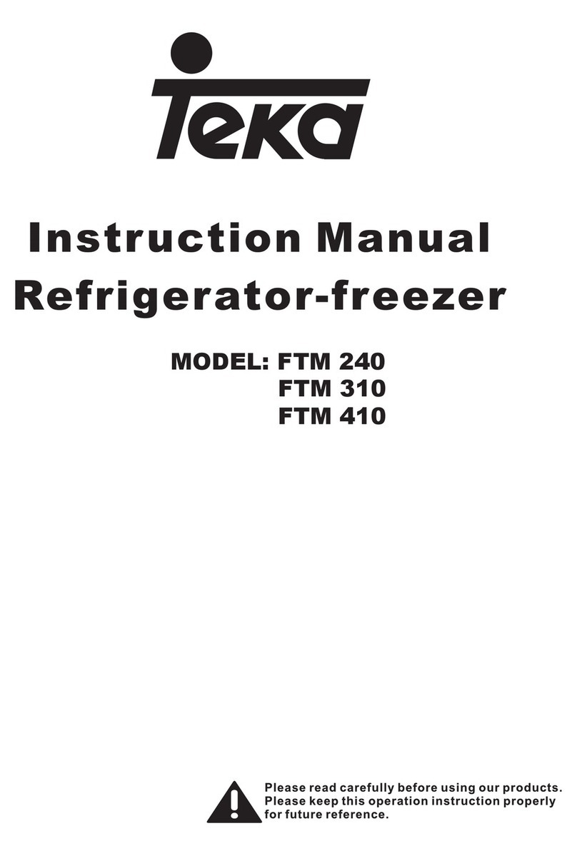 Teka FTM 240 User manual Teka FTM 240 User manual