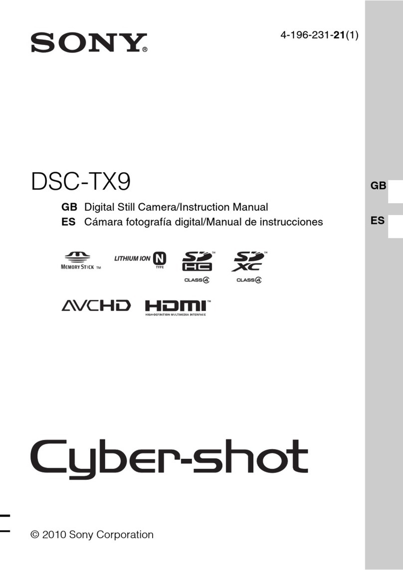Sony Cyber-shot DSC-TX9 User manual