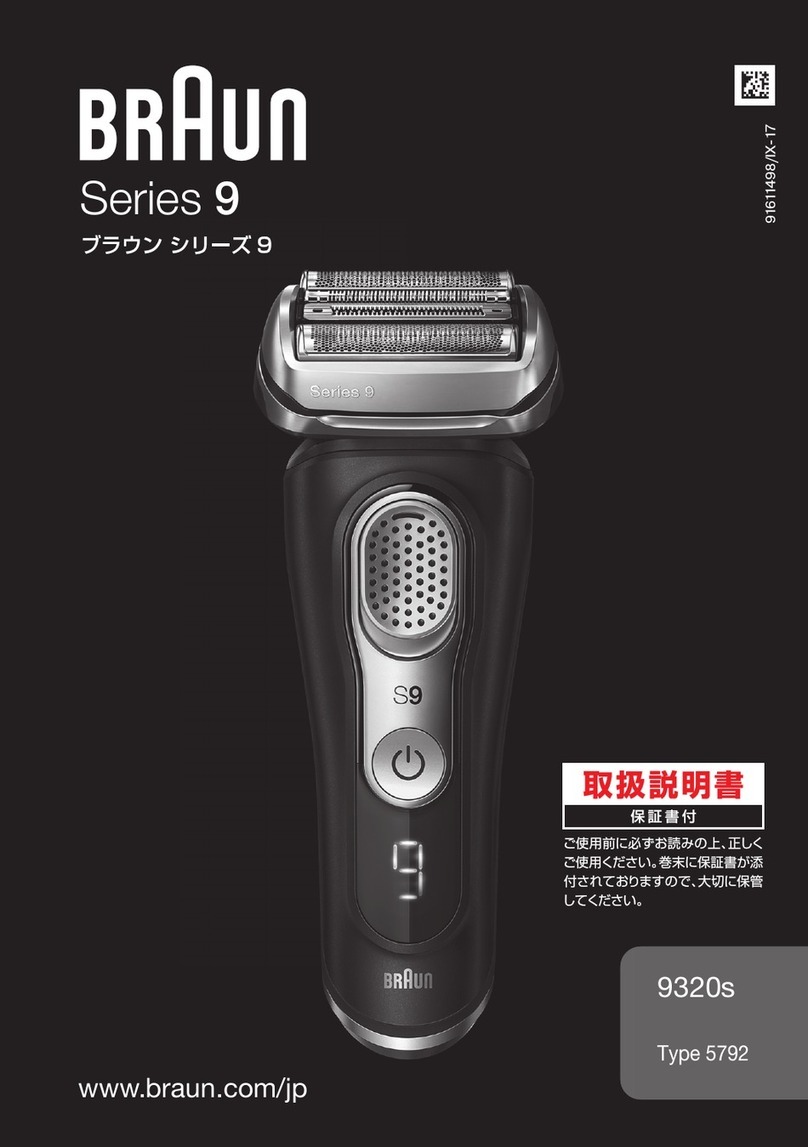 Braun 9320s instructions
