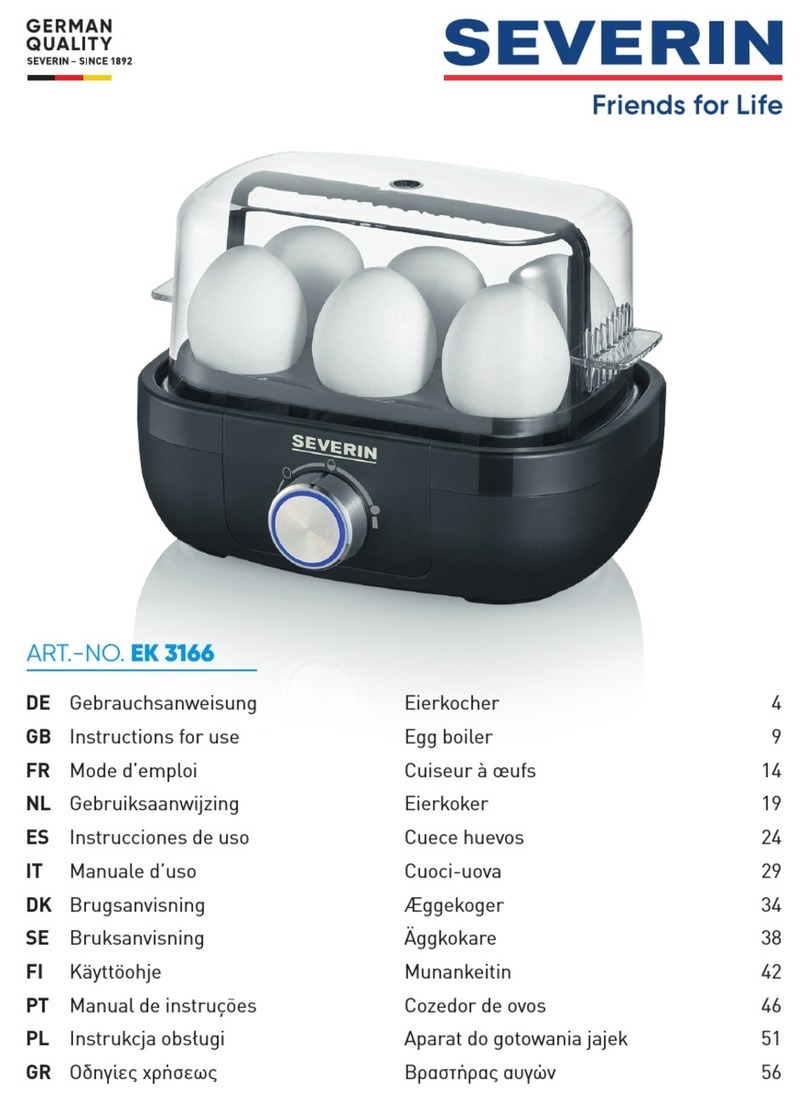 SEVERIN EK 3166 User manual