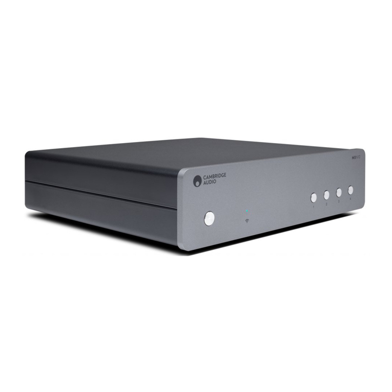 Cambridge Audio MXN10 User manual