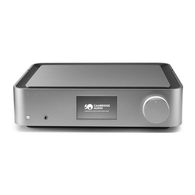Cambridge Audio Edge NQ User manual