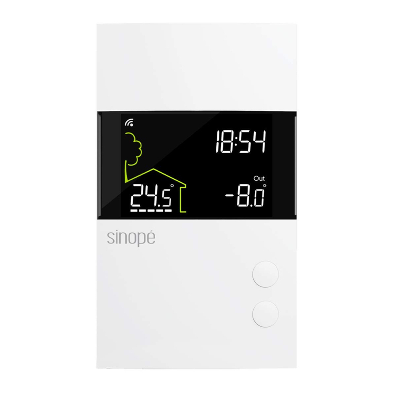Sinope TH1400WF installation guide