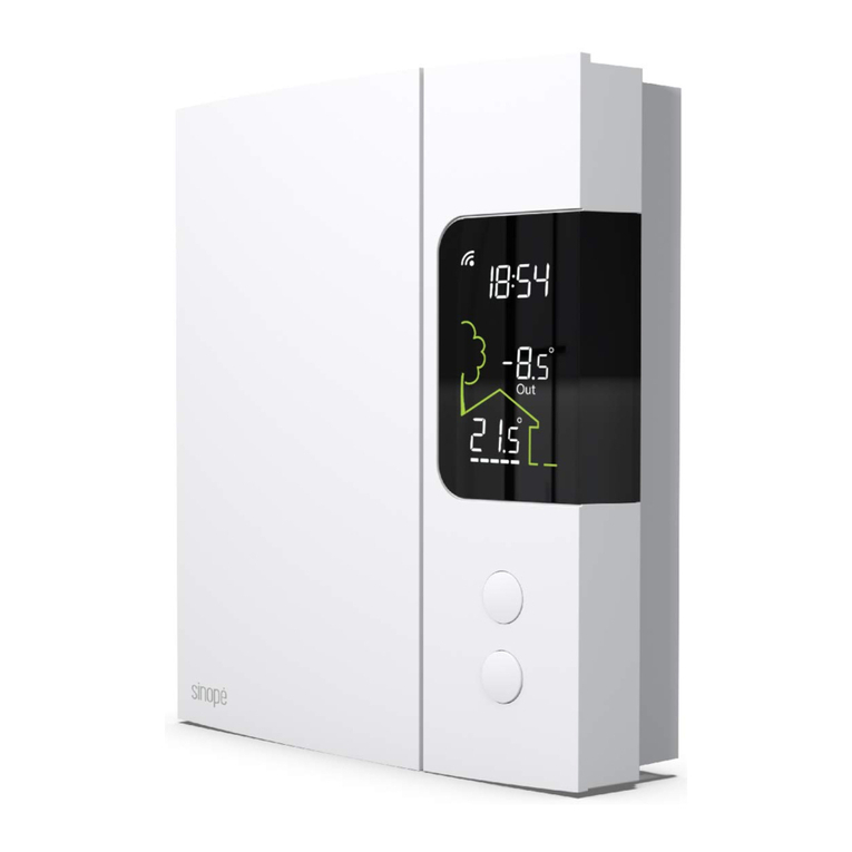 Sinope TH1123ZB-G2 installation guide