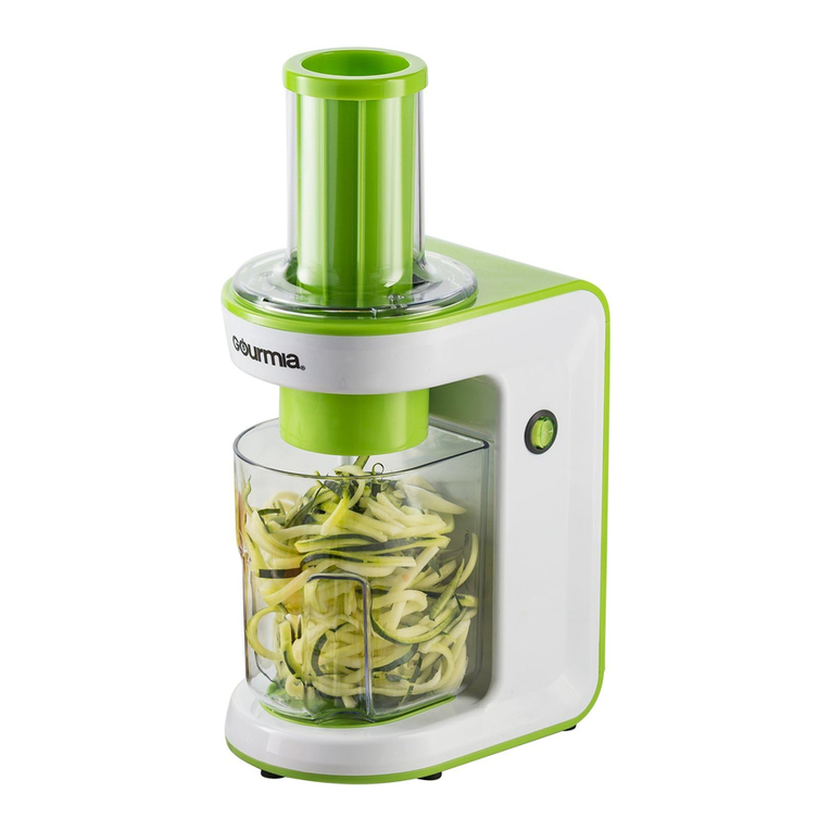 Gourmia GES580S User manual Gourmia GES580S User manual