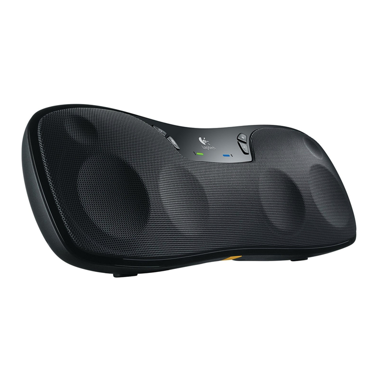 Logitech Wireless Boombox User manual