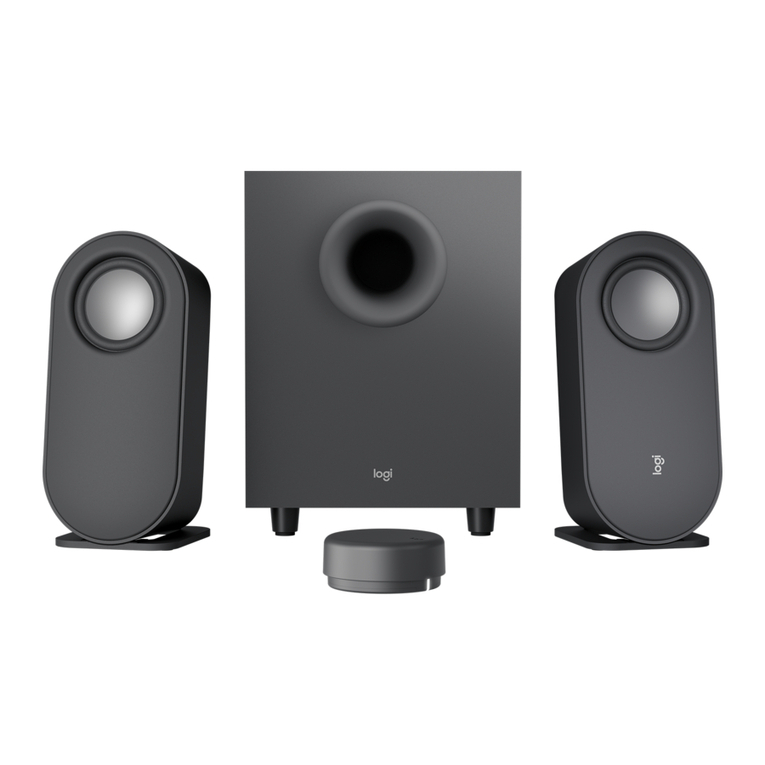 Logitech Z407 User manual Logitech Z407 User manual
