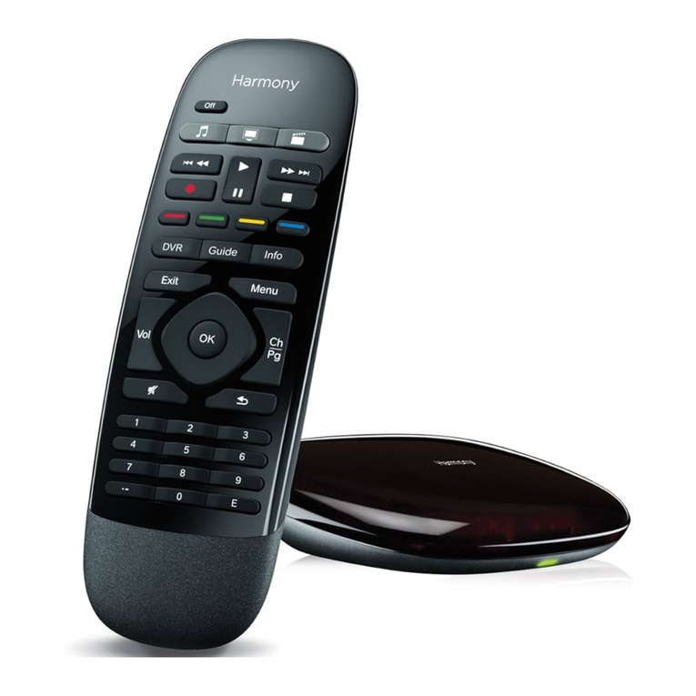 Logitech Harmony Smart Control User manual Logitech Harmony Smart Control User manual
