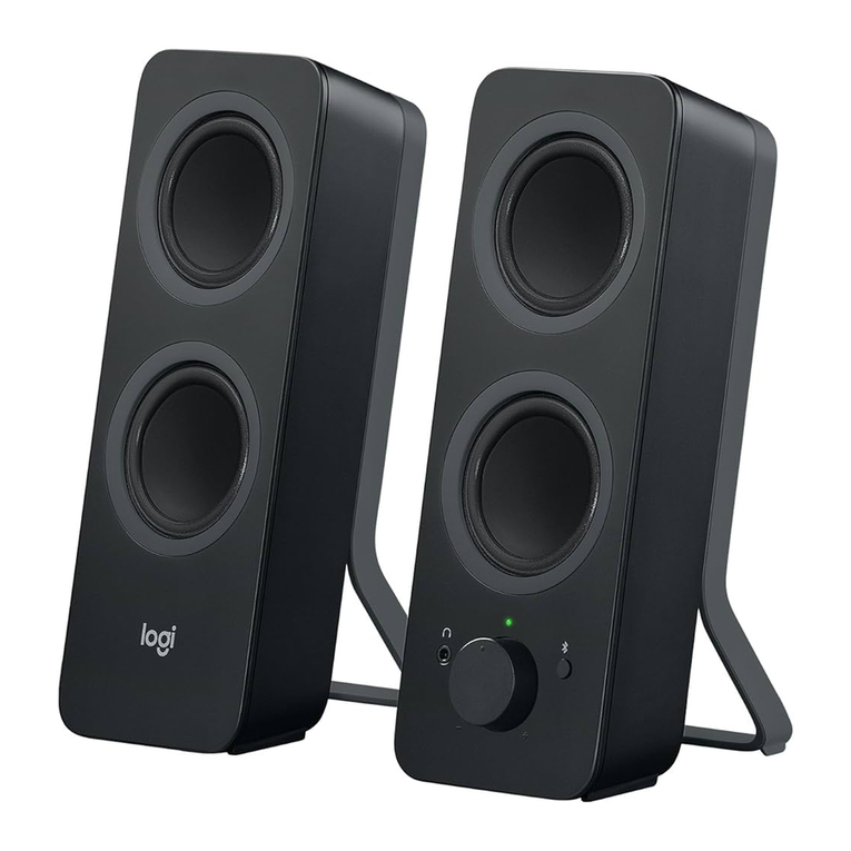 Logitech Z207 User manual Logitech Z207 User manual