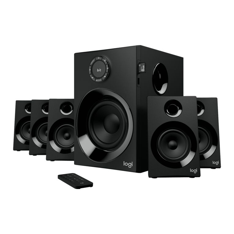 Logitech Z607 user manual