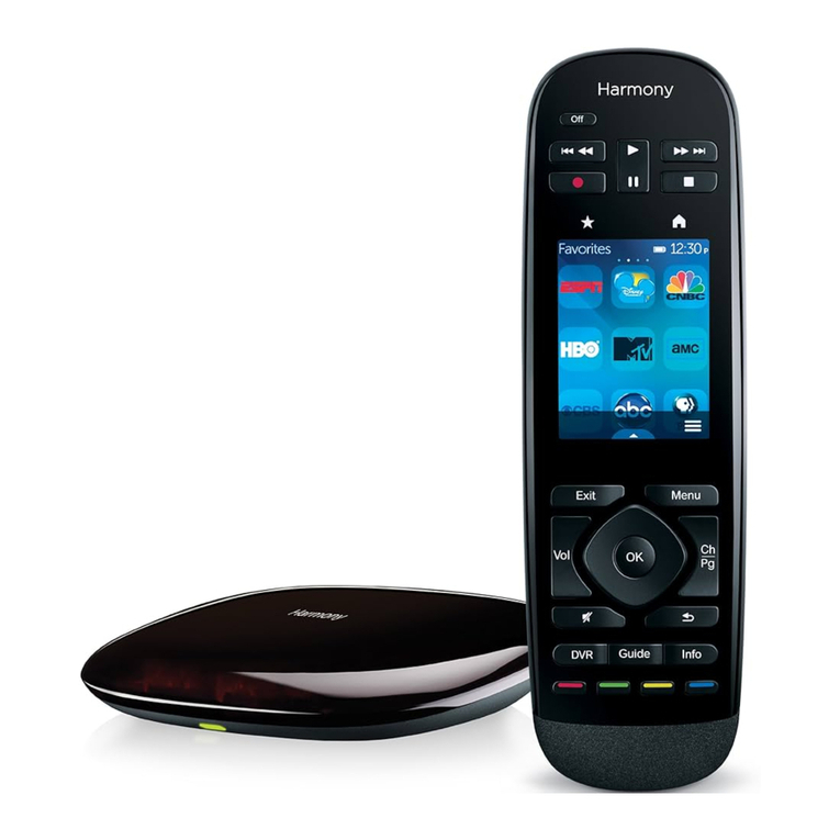Logitech Harmony Ultimate Hub user manual