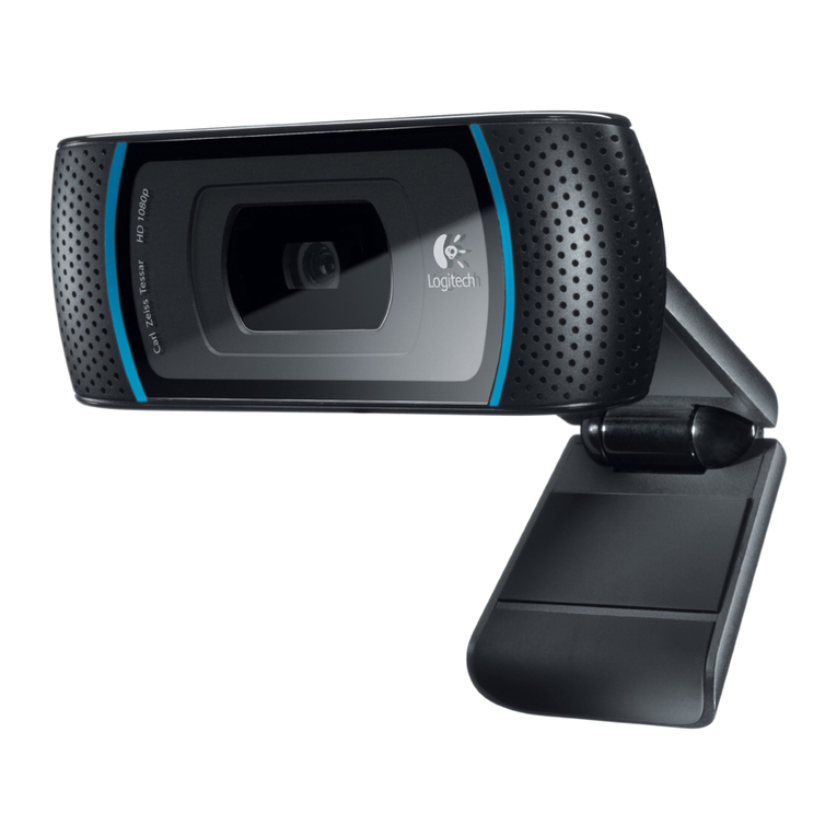 Logitech HD Pro Webcam C910 User manual