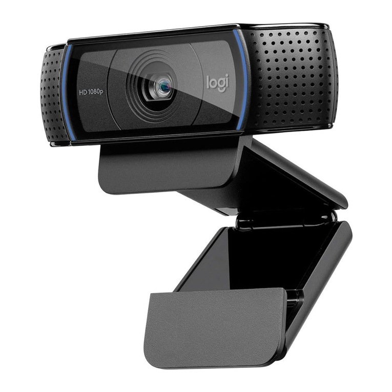 Logitech HD Pro Webcam C920 quick start guide