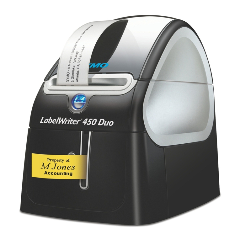 Dymo LabelWriter DUO quick start guide