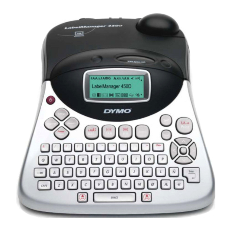 Dymo LabelManager 450D User manual