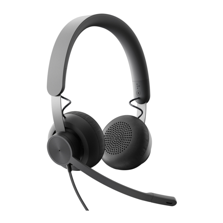 Logitech ZONE 750 User manual