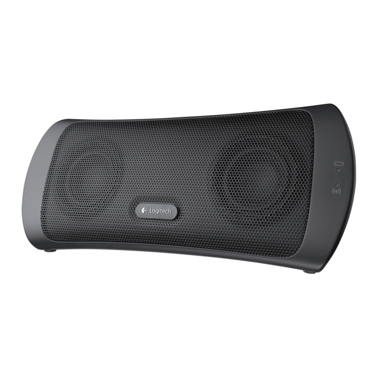 Logitech Wireless Speaker for Ipad User manual Logitech Wireless Speaker for Ipad User manual