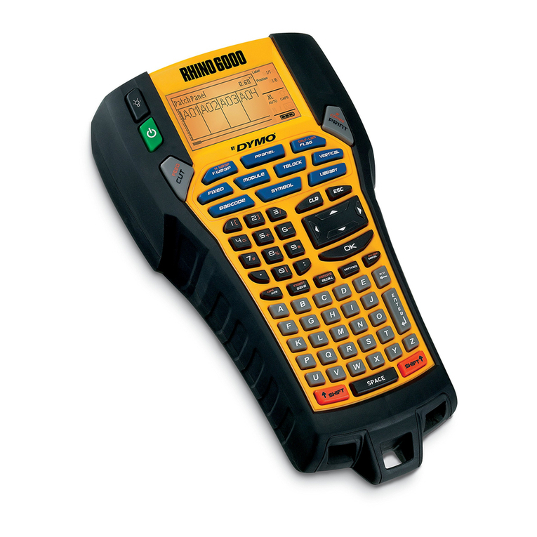 Dymo RHINO 6000 user manual