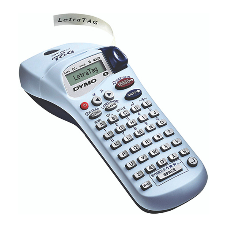 Dymo LetraTag XR User manual
