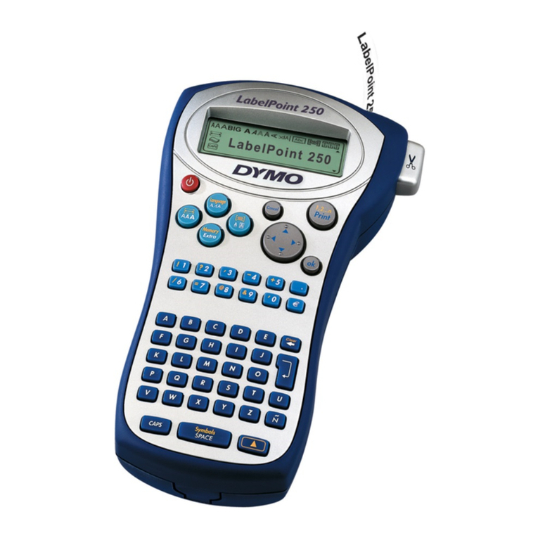 Dymo LabelPoint 250 User manual