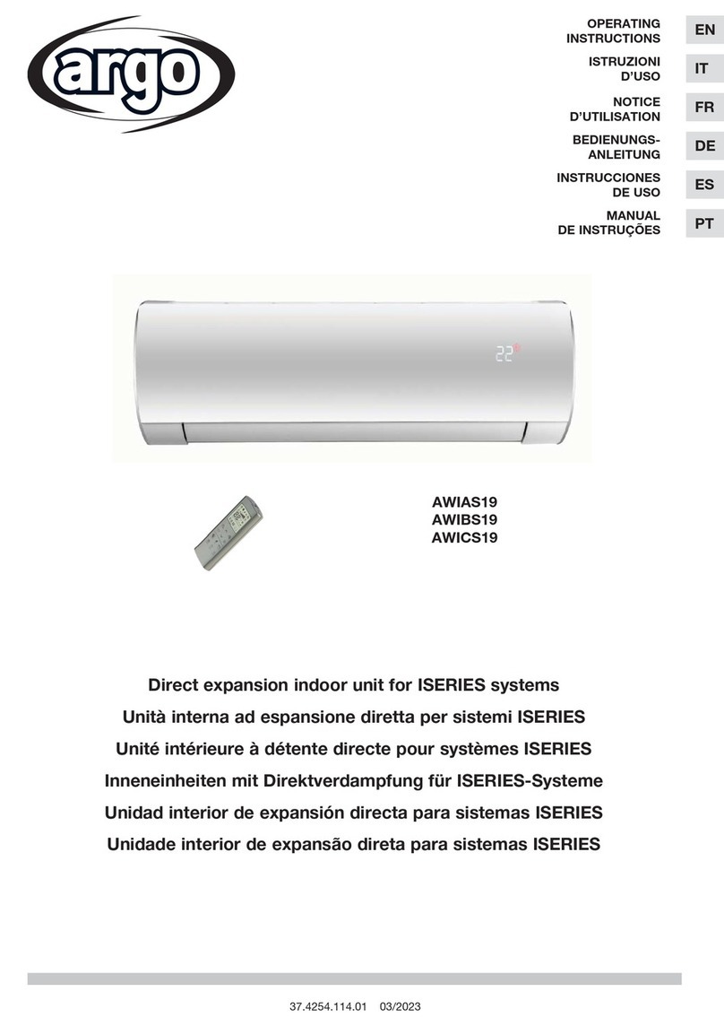 Argo I Series User manual
