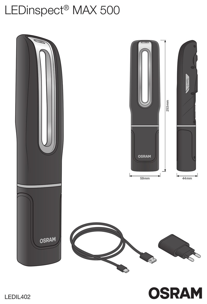Osram LEDinspect MAX 500 manual