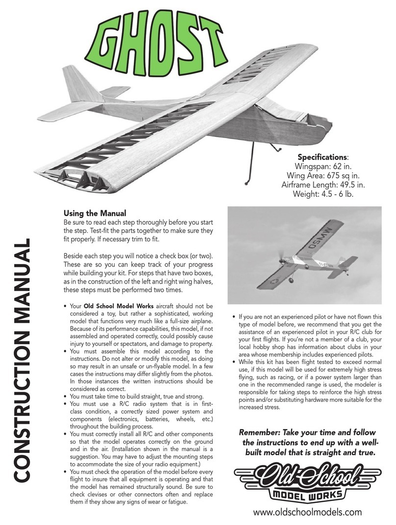 Old School Model Works GHOST Construction manual Old School Model Works GHOST Construction manual