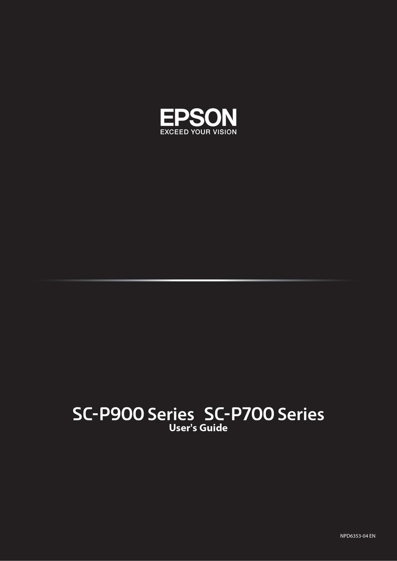 Epson SureColor SC-P906 User manual