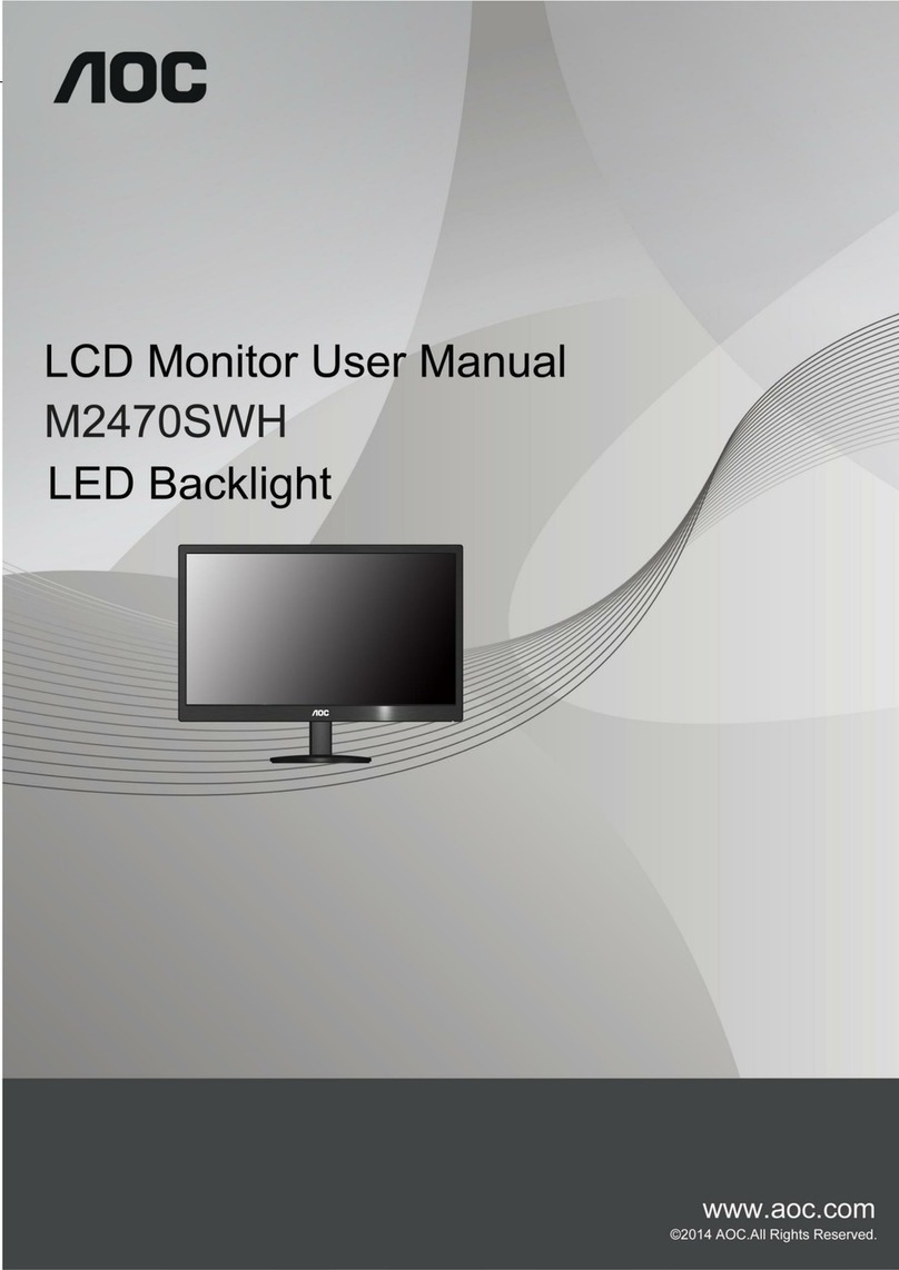 AOC M2470SWH User manual