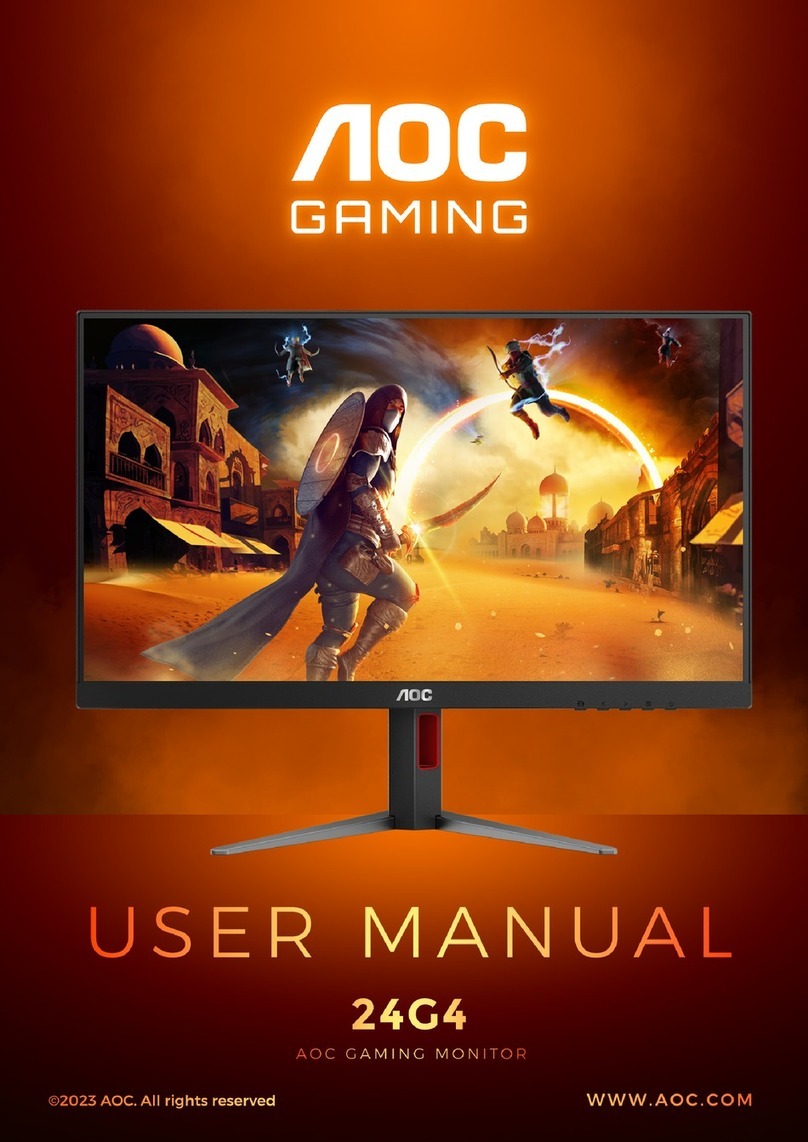 AOC 24G4 User manual