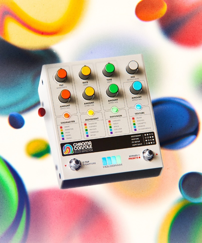 Hologram CHROMA CONSOLE manual