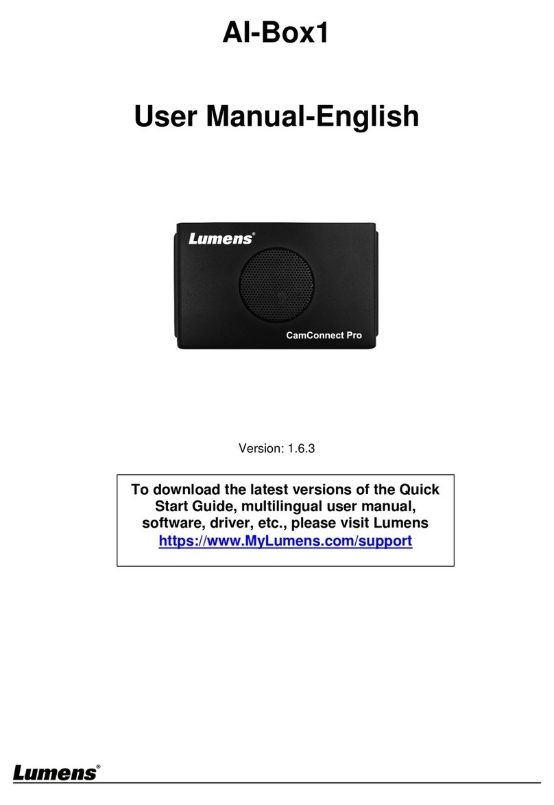 Lumens AI-BOX1 user manual