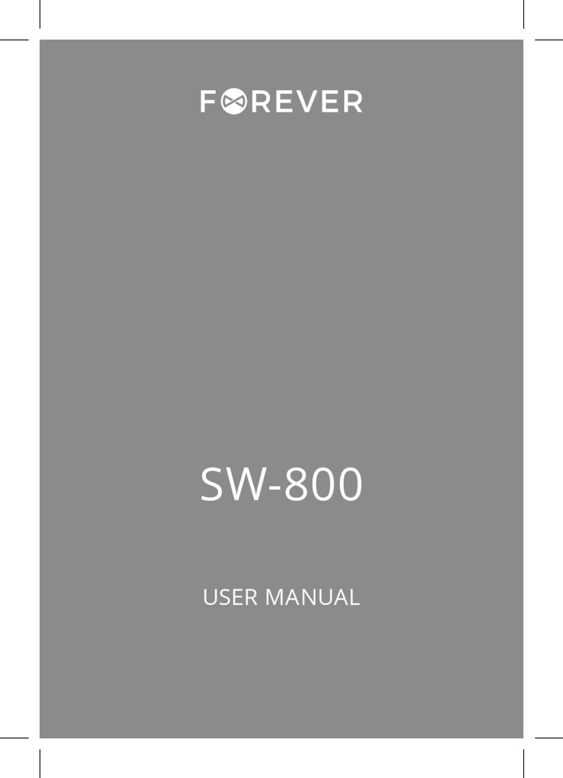 FOREVER SW-800 User manual