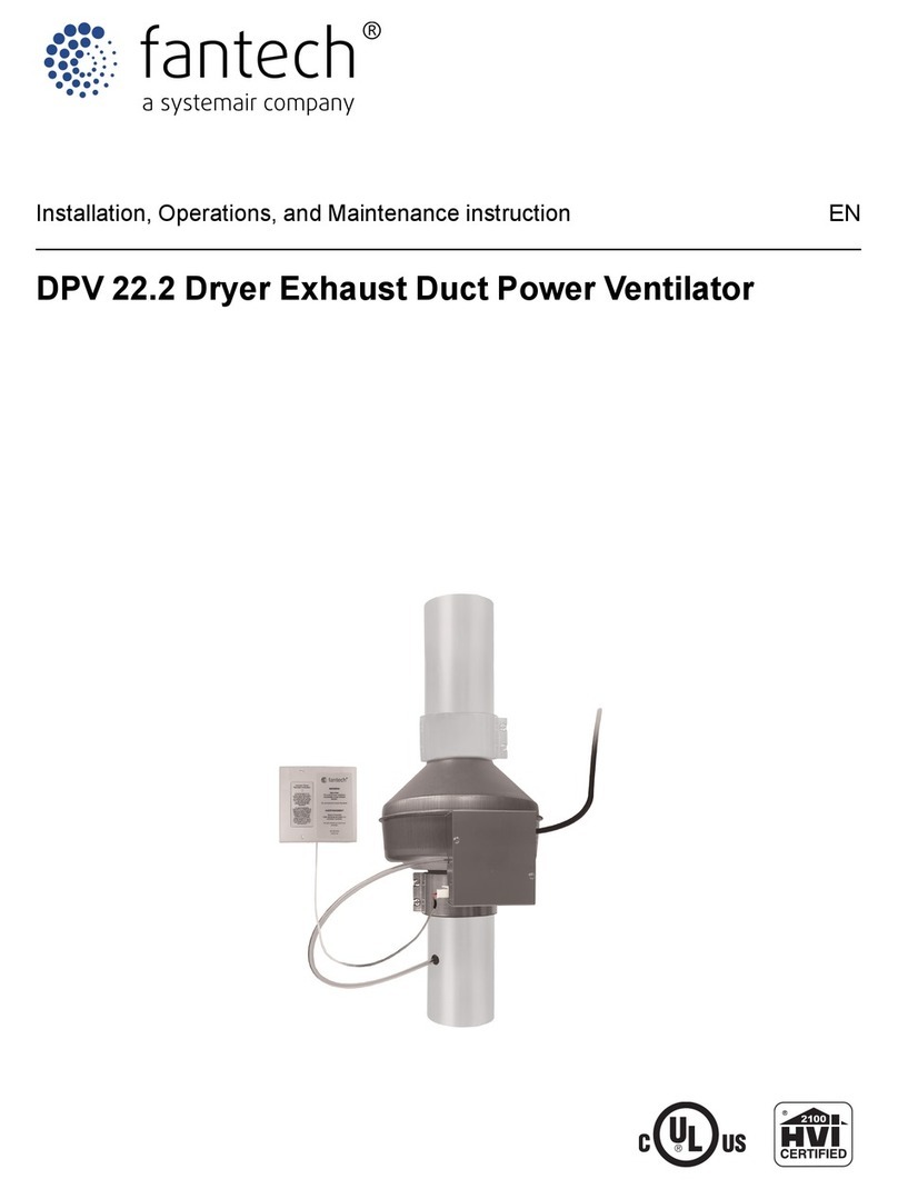 System air Fantech DPV22-2 Manual