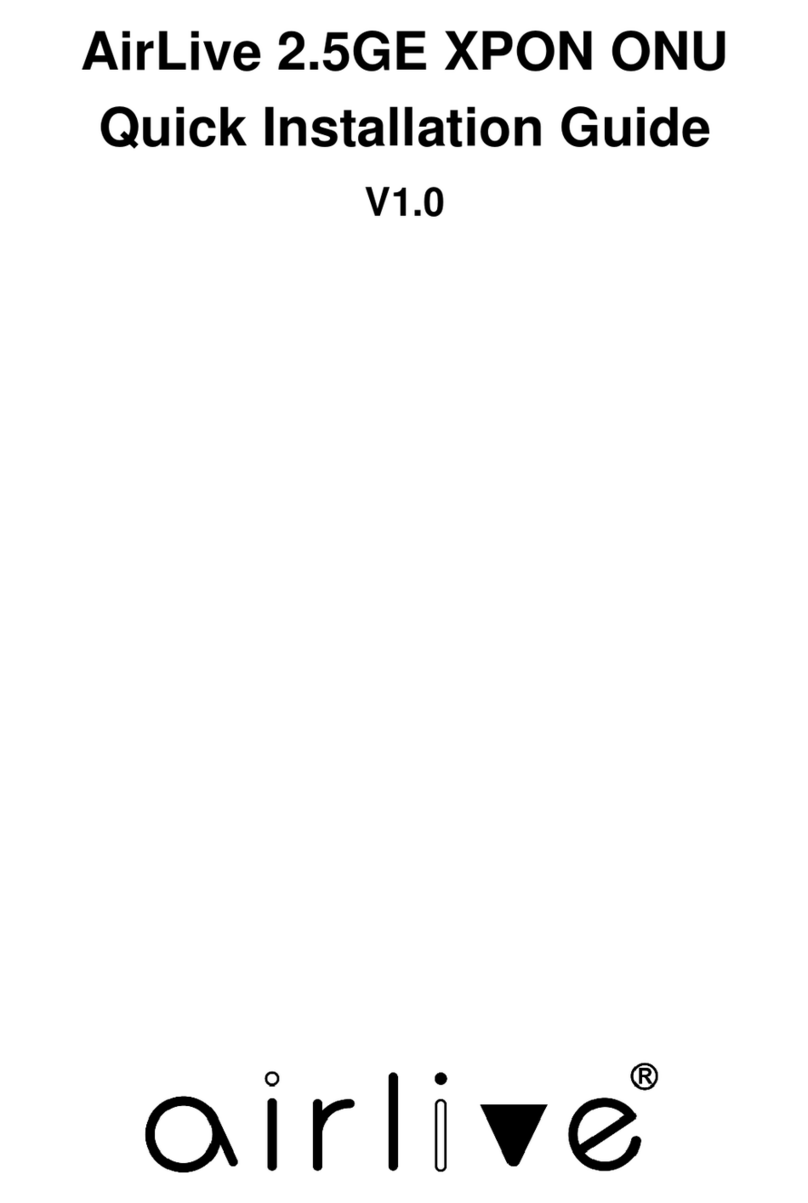 AirLive 2.5GE XPON ONU User manual