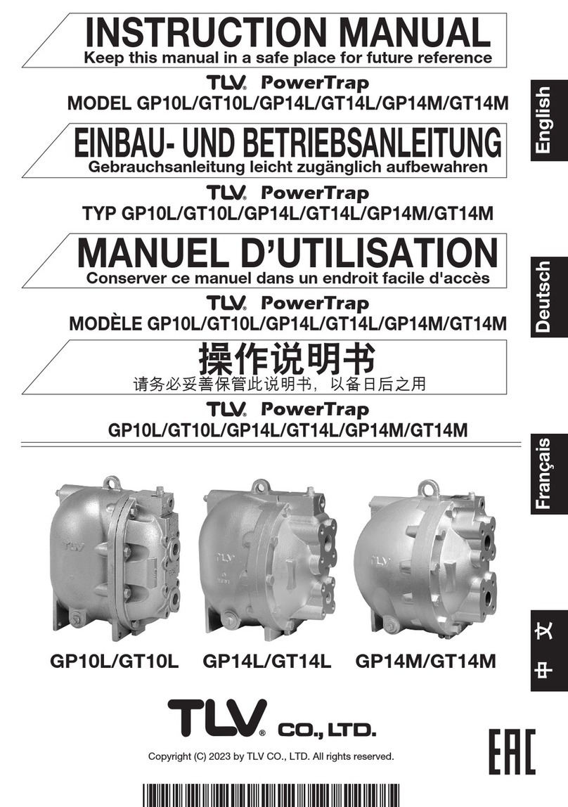 TLV PowerTrap GP10L instruction manual
