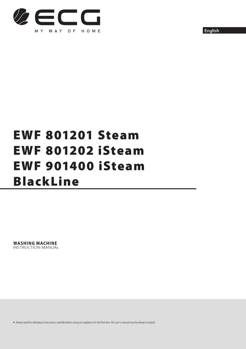 ECG BlackLine EWF 801201 Steam User manual